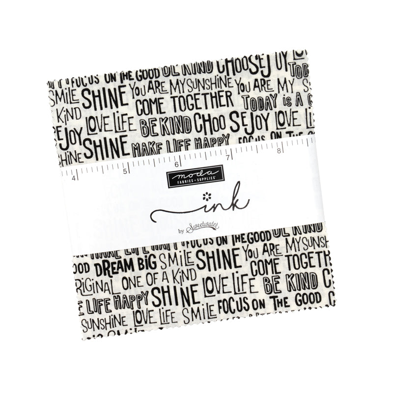 Ink Charm Pack | Sweetwater | Moda Fabrics | 50% Deposit Preorder | March 2027