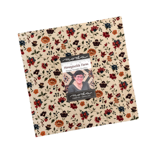 Honeysuckle Farm Layer Cake (10” Squares) – 50% Deposit Preorder – Kansas Troubles – Moda