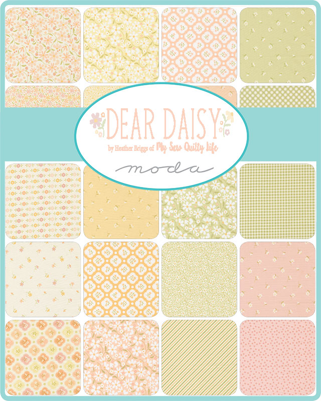 Dear Daisy Fat Eighth Bundle | Heather Briggs | Moda Fabrics | 50% Deposit Preorder | February 2027