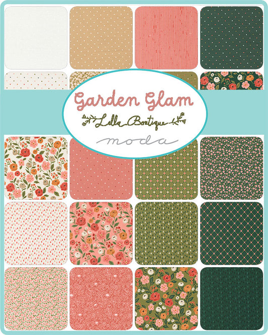Garden Glam Charm Pack – 50% Deposit Preorder – Moda Fabrics – November 2026