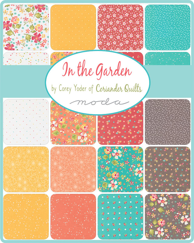 In the Garden Charm Pack – Corey Yoder for Moda Fabrics | 5" Squares | Farmhouse Fabric Shop