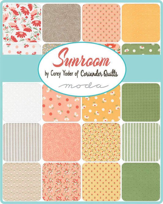 Sunroom Fat Quarter Bundle by Corey Yoder for Moda Fabrics | 38 Pieces | 50% Deposit Preorder | April 2027
