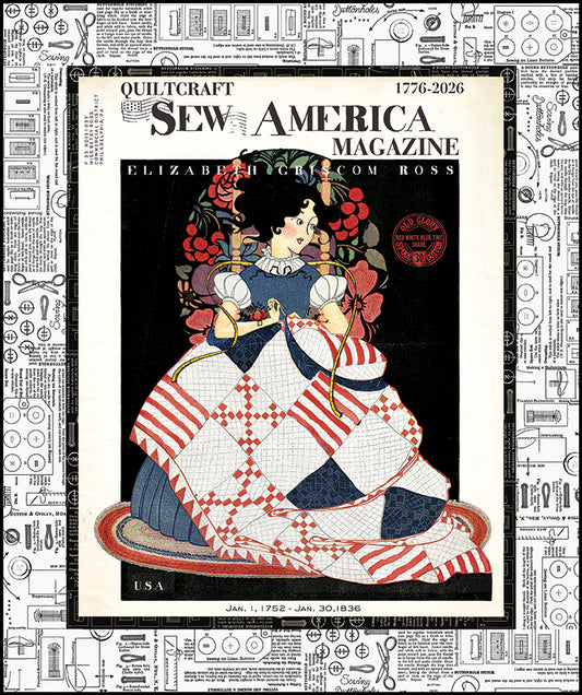 ⭐ PREORDER — Betty Ross Panel Quilt Kit (Sew America by J. Wecker Frisch)