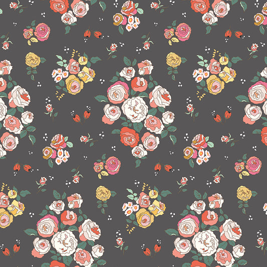 Sunsetridge Granite Floral – Minki Kim for Riley Blake Designs – 5 Yard Cut Quilting Cotton