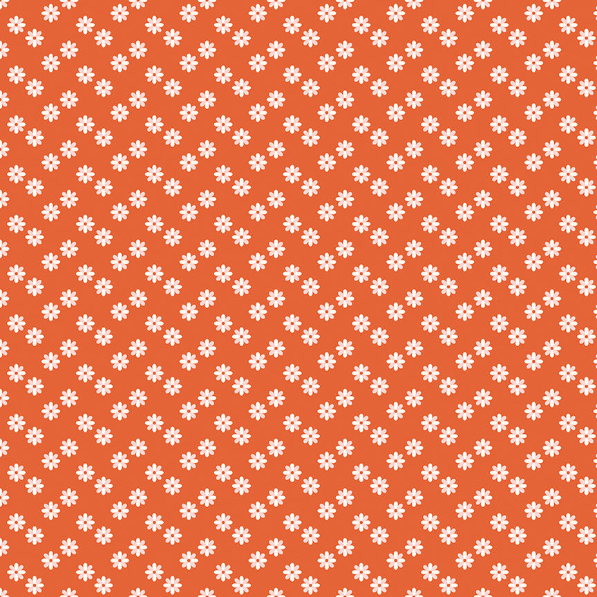 Meadow Moments C17235-GERANIUM – Geranium Geometric Blossom Fabric – Riley Blake Designs – February 2026
