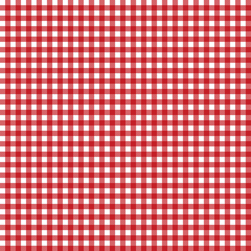 A Perfect Winter Textured Gingham Fabric – Red Yardage by Lori Whitlock for Riley Blake Designs | C17996-RED