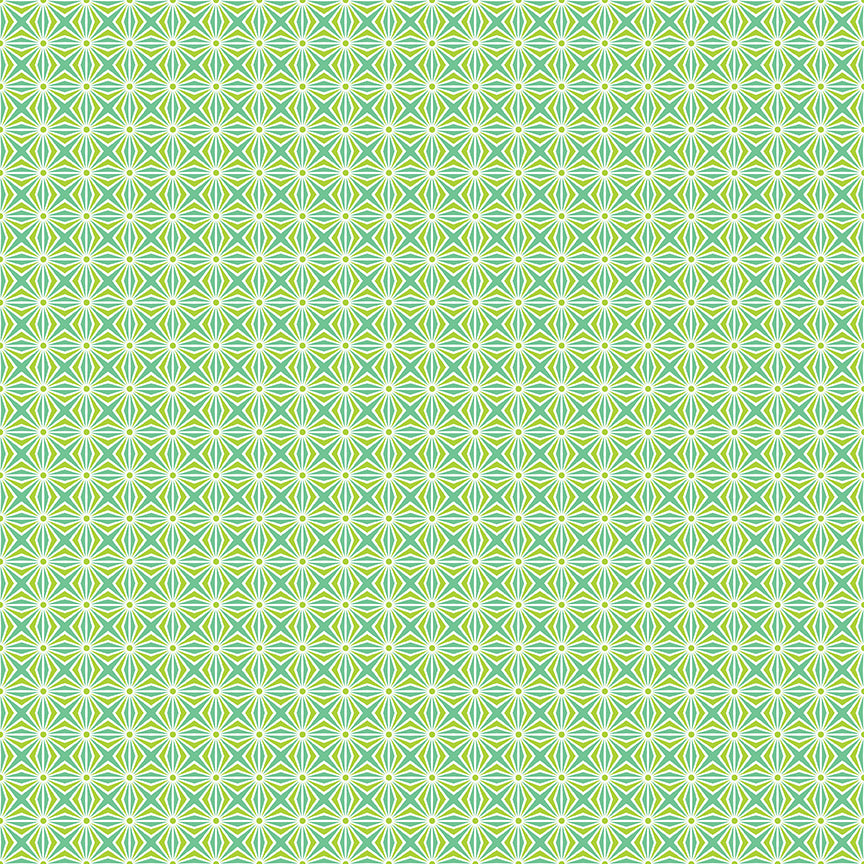 Chasing Rainbows Geometric Fabric – Green Yardage by Leslie Ryan for Riley Blake Designs | C18012-GREEN