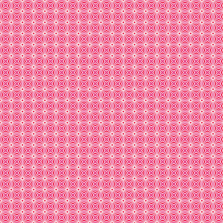 Chasing Rainbows Geometric Fabric – Pink Yardage by Leslie Ryan for Riley Blake Designs | C18012-PINK