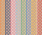Dear Sweethearts Alphabet & Plaid Stripe Yardage – Multi | American Jane | In Stock