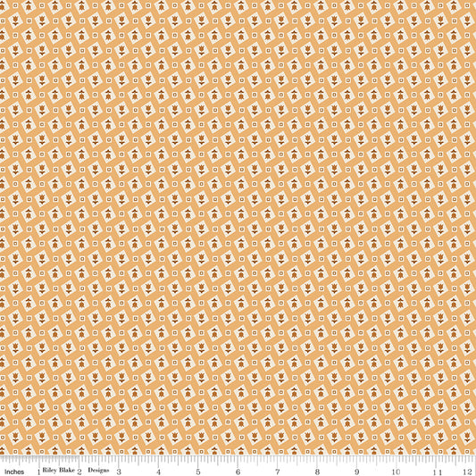 Lori Holt Denim & Daisy Tulips Daisy – Tulip Diamonds – C18145-DAISY