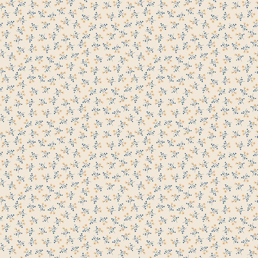Bloom Quilt Kit Backing Set (5 Yards) Denim & Daisy by Lori Holt | Preorder Oct 2026