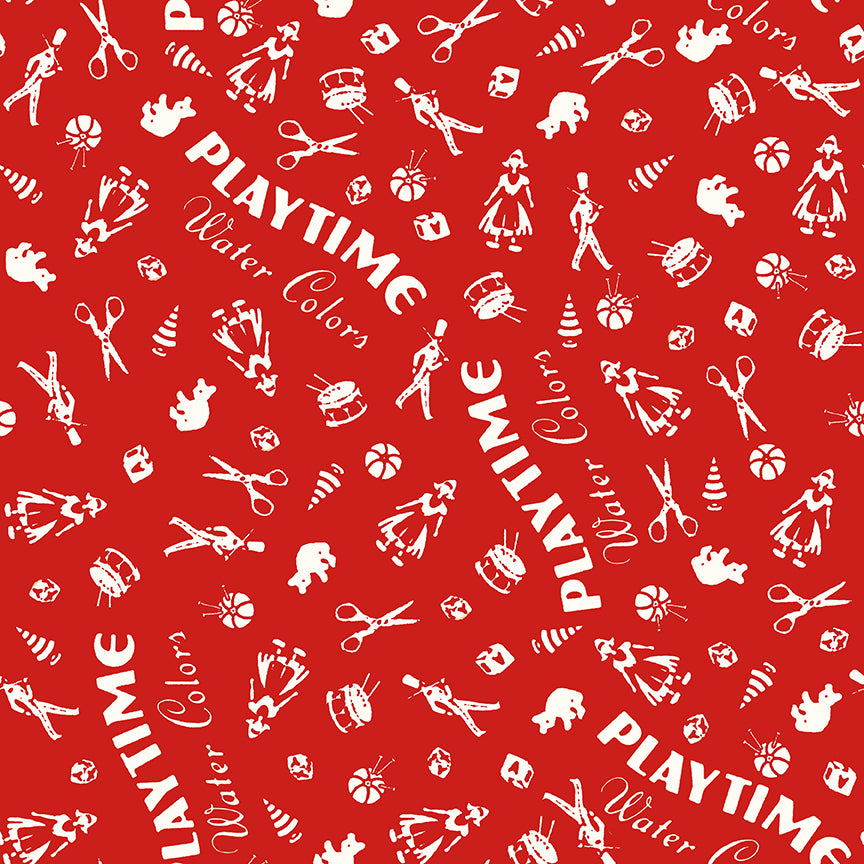 She Who Sews – The Maker Red Backing Set | 3½ Yards | J. Wecker Frisch | Riley Blake Designs November 2026