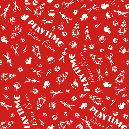 She Who Sews – The Maker Red Backing Set | 3½ Yards | J. Wecker Frisch | Riley Blake Designs November 2026