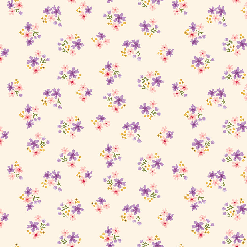 Beatrice Quilt Backing Set Sweet as Honey Cream or Midnight | Riley Blake Fabric | 50% Deposit Preorder