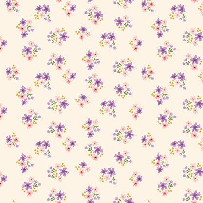 Beatrice Quilt Backing Set Sweet as Honey Cream or Midnight | Riley Blake Fabric | 50% Deposit Preorder