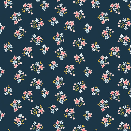 Beatrice Quilt Backing Set Sweet as Honey Cream or Midnight | Riley Blake Fabric | 50% Deposit Preorder