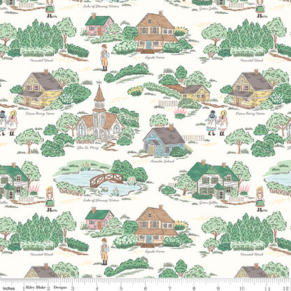 Anne with an E Scenic Backing Set (4 2/3 yards) Reservation – 50% Deposit Preorder – February 2027 Arrival