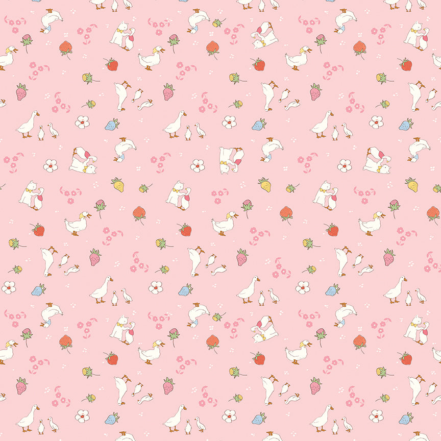 Pink Backpack ( 11 1/2" W x 13 1/2" H x 4" D) Kit - Ashmere by Minki Kim - 50% Deposit January 2027 Preorder