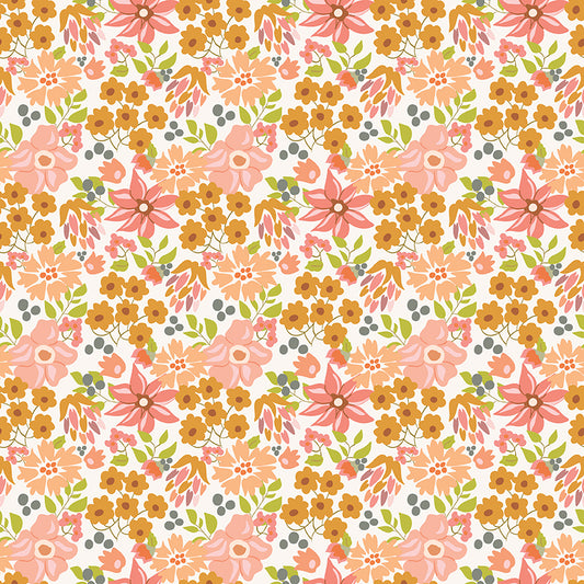 Sun-Kissed Orchard Quilt Coordinating Backing Set – Orchard Blooms Off White | 4¼ Yards | 50% Deposit Preorder | May 2027