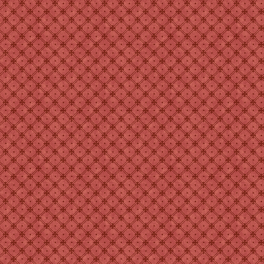 Tales of Yuletide Lattice – Red | Laura Ashley | 50% Deposit Preorder | June 2027 | C19236-RED