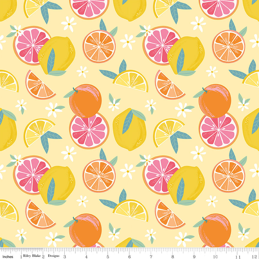 My Mind's Eye Citrus Kiss Lemonade Backing Set – 50% Deposit June 2027 Preorder