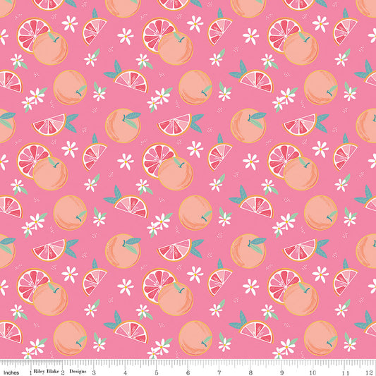 My Mind's Eye Citrus Kiss Grapefruits Hot Pink – 50% Deposit June 2027 Preorder