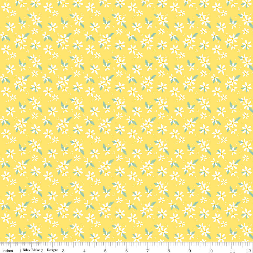 My Mind's Eye Citrus Kiss Ditsy Yellow – 50% Deposit June 2027 Preorder
