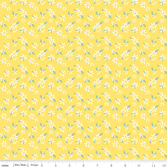 My Mind's Eye Citrus Kiss Ditsy Yellow – 50% Deposit June 2027 Preorder