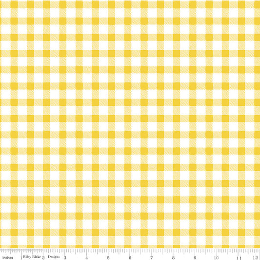 My Mind's Eye Citrus Kiss Gingham Yellow – 50% Deposit June 2027 Preorder