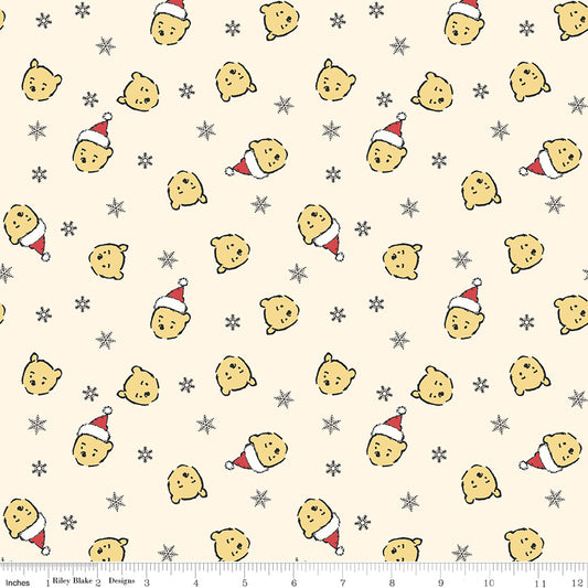 Echo Park Paper Co. Winnie-the-Pooh Christmas Santa Pooh Jumble Cream – 50% Deposit June 2027 Preorder