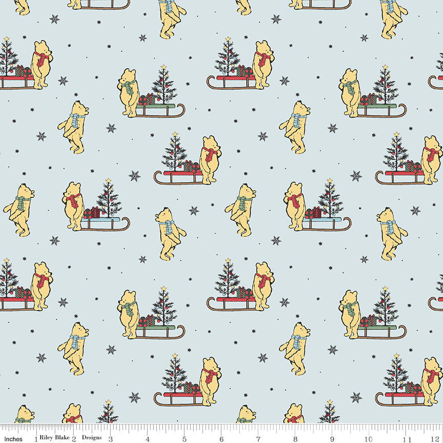 Echo Park Paper Co. Winnie-the-Pooh Christmas Sleds Powder – 50% Deposit June 2027 Preorder
