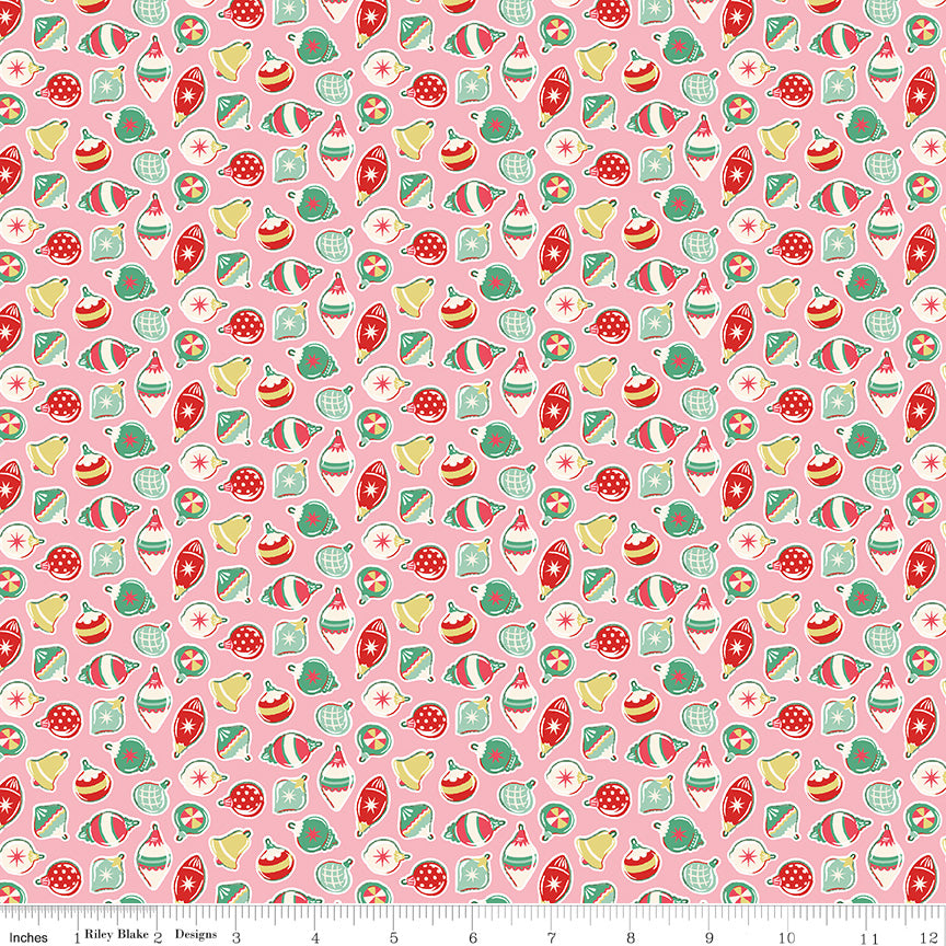 Cath Kidston Make Merry Ornaments Pink – 50% Deposit June 2027 Preorder