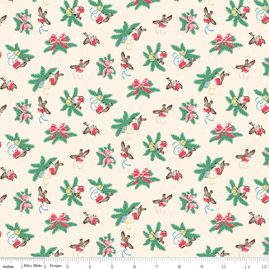 Cath Kidston Make Merry Birds Ivory – 50% Deposit June 2027 Preorder