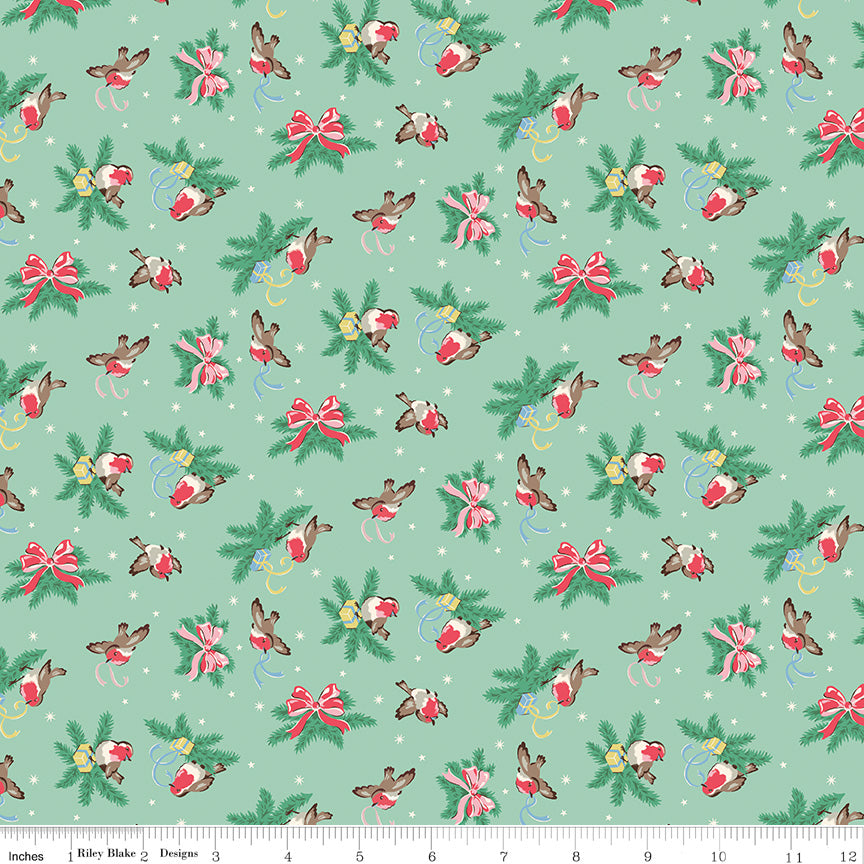 Cath Kidston Make Merry Birds Seafoam – 50% Deposit June 2027 Preorder