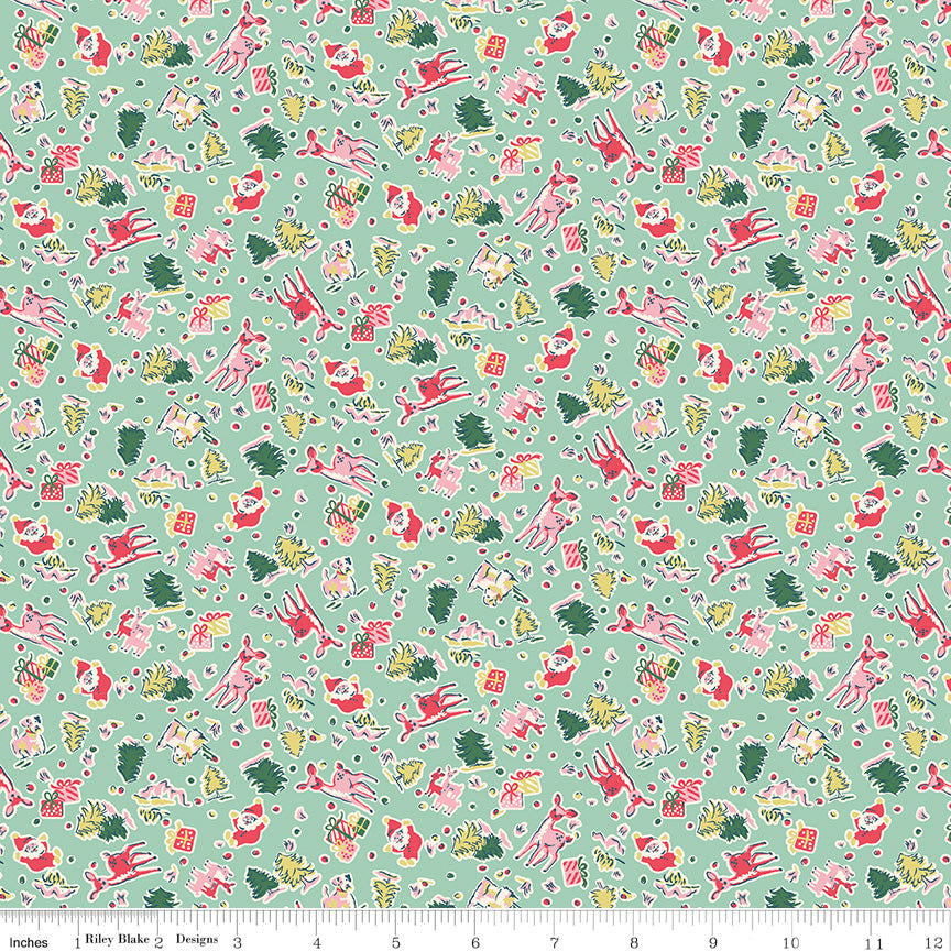 Cath Kidston Make Merry Woodland Seafoam – 50% Deposit June 2027 Preorder