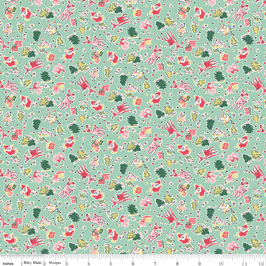 Cath Kidston Make Merry Woodland Seafoam – 50% Deposit June 2027 Preorder