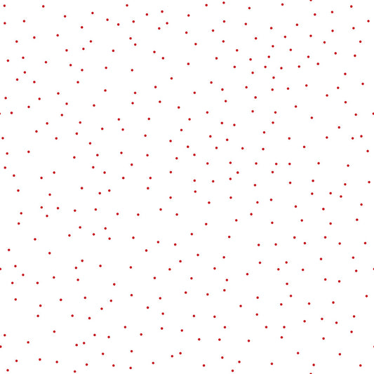 Pin Dot – Red – Lori Holt – Riley Blake Designs – 100% Cotton Quilting Fabric – C705-RED