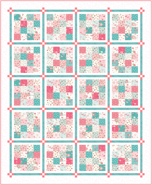 Bloom & Heart Chamomile Quilt Kit – 50% Deposit November 2026 Preorder