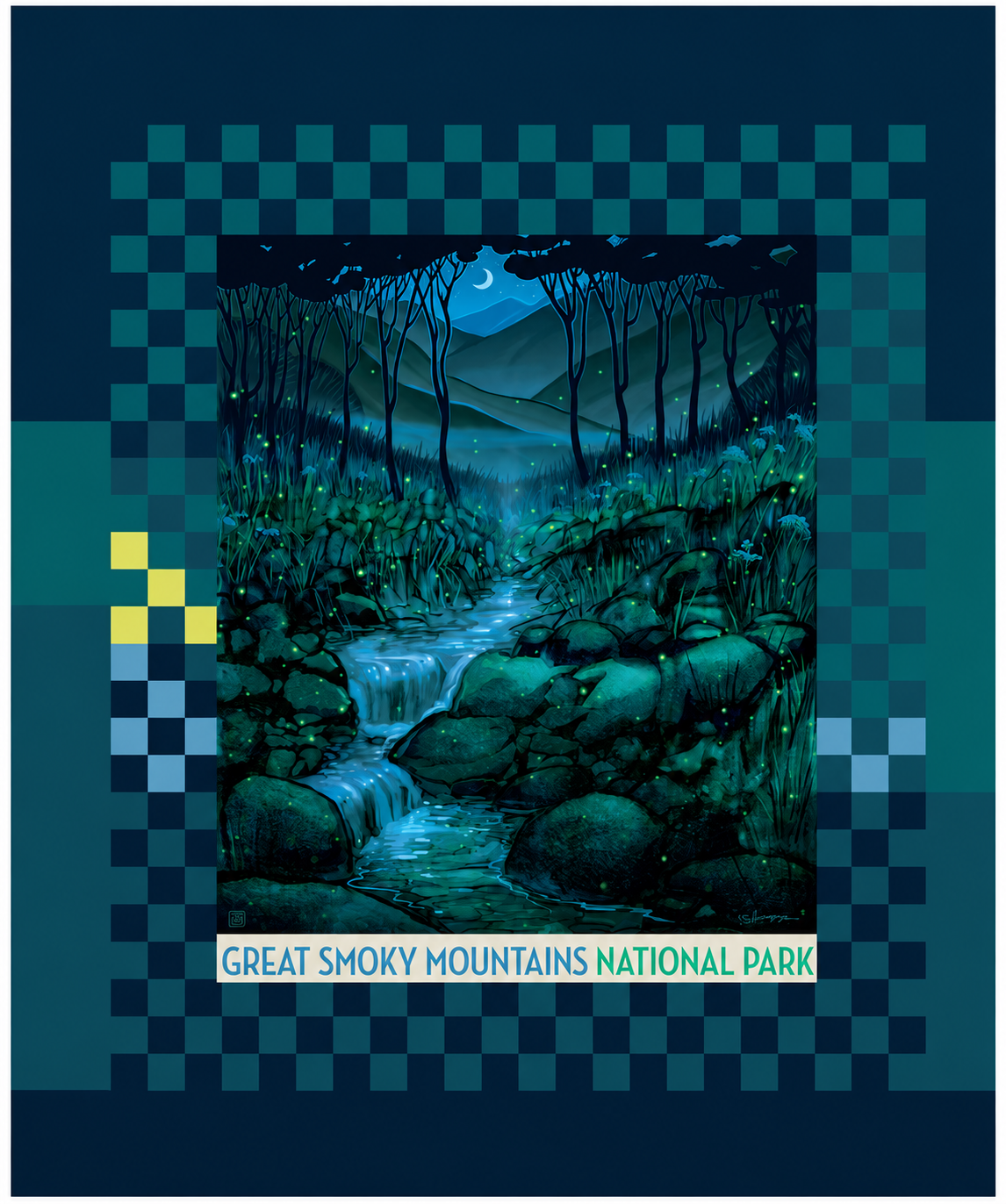 Great Smoky Mountains National Park Panel Quilt Kit | 50% Deposit Preorder | April 2027