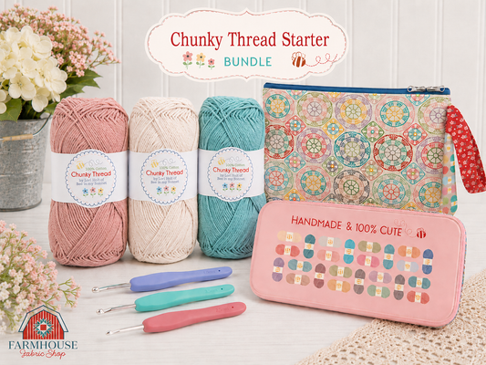 Chunky Thread Starter Bundle – Blush Colorway | Lori Holt