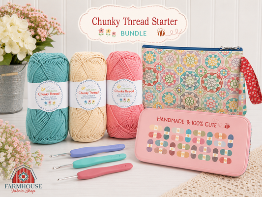 Chunky Thread Starter Bundle – Raindrop Colorway | 50% Deposit Preorder | September 2026