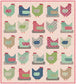 Chickens Quilt Kit – Cluck Cluck Sew – Farmer’s Daughter by Lori Holt – 67x74 Quilt