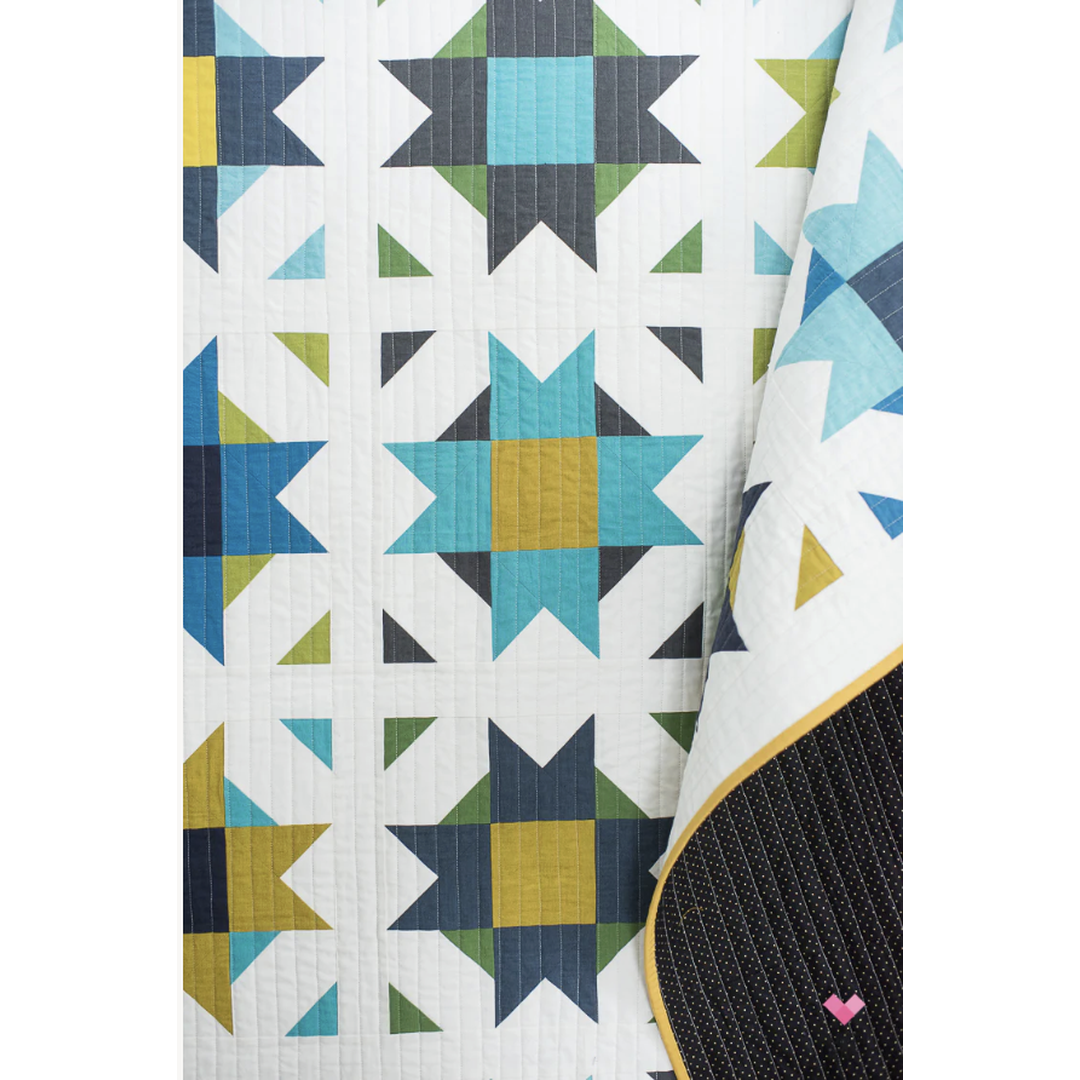 🪡 Compass Star Quilt Pattern – Quilty Love by Emily Dennis