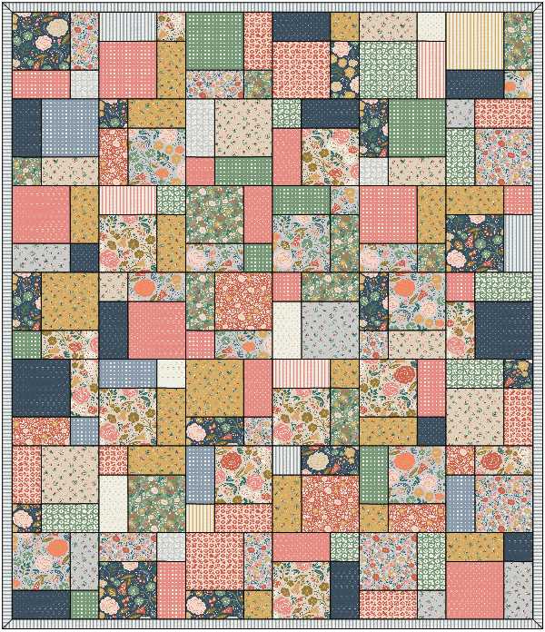 Easy Bake Quilt Pattern – Cluck Cluck Sew – Layer Cake Friendly – Beginner Quilt Pattern