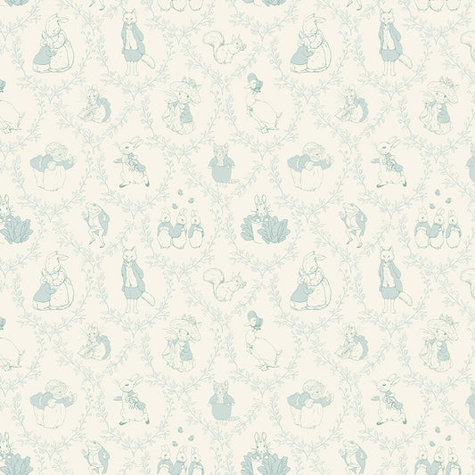 Peter Rabbit™ Designer Flannel – Cloud | Riley Blake Designs