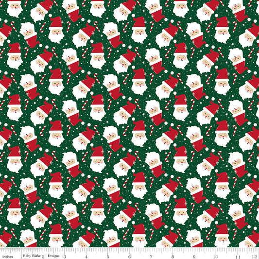 Tinsel & Twinkle Santas Green – 50% Deposit June 2027 Preorder