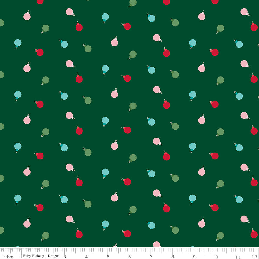 Tinsel & Twinkle Ornaments Green – 50% Deposit June 2027 Preorder