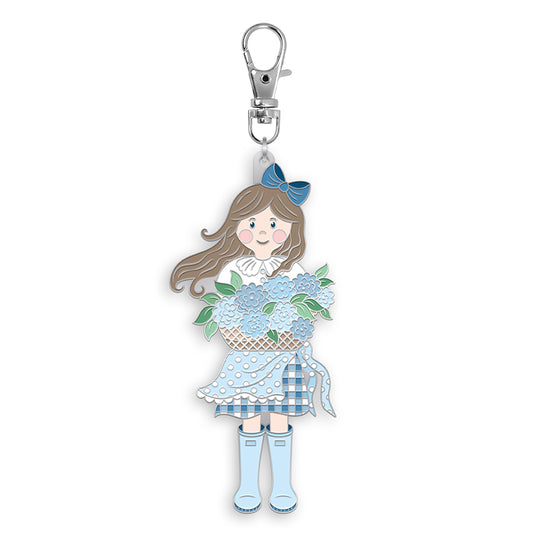 Girl Enamel Charm by Tasha Noel – 50% Deposit March 2027 Preorder