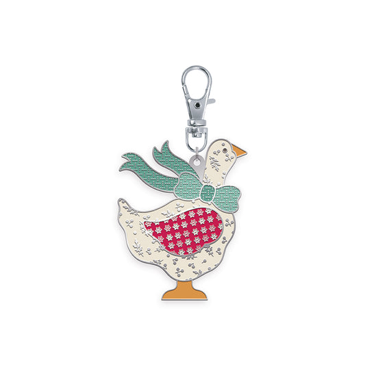 Christmas Goose Happy Charm™ – Lori Holt | Home Town Holiday 2 | 50% Deposit Preorder | July 2027