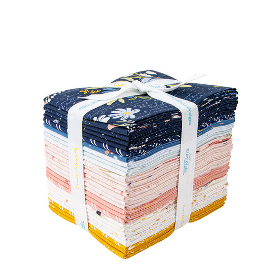 Between the Pages Fat Quarter Bundle – 28 Pieces – Fran Gulick for Riley Blake Designs